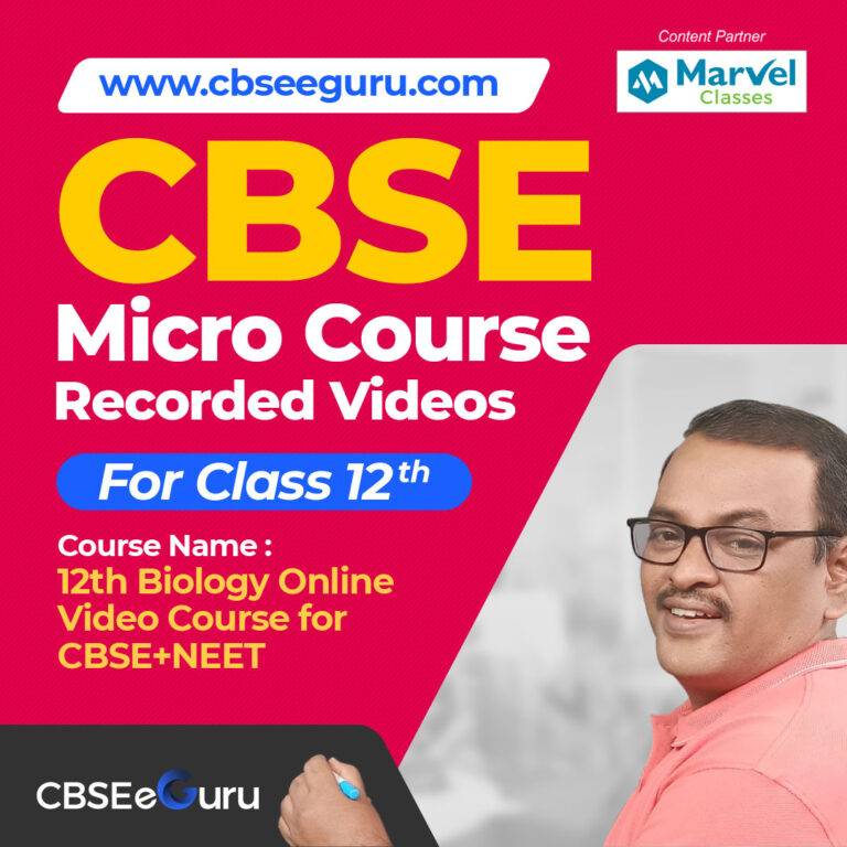 12th Biology Online Video Course for CBSE+NEET